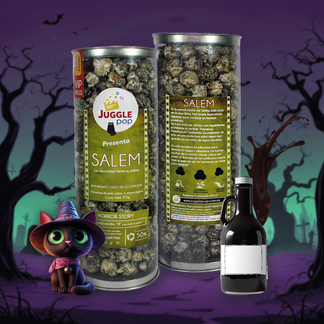 Cilindro Palomitas Salem (Salsas negras)