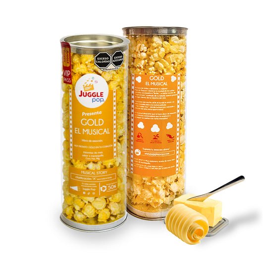 Cilindro Palomitas Gold (Mantequilla)